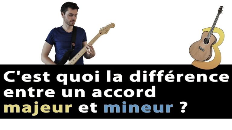 Comprendre la différence entre majeur et mineur en musique